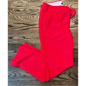 LOFT Julie trousers. Size 2. Red